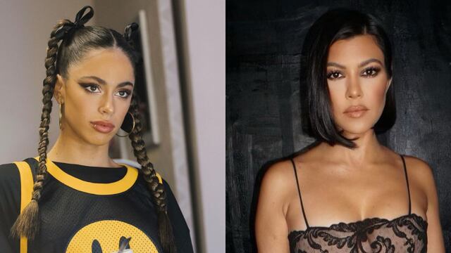 Tini Stoessel y Kourtney Kardashian coincidieron con la misma cartera de Prada.