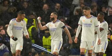 Karim Benzema, figura y capitán del Real Madrid. (AP)