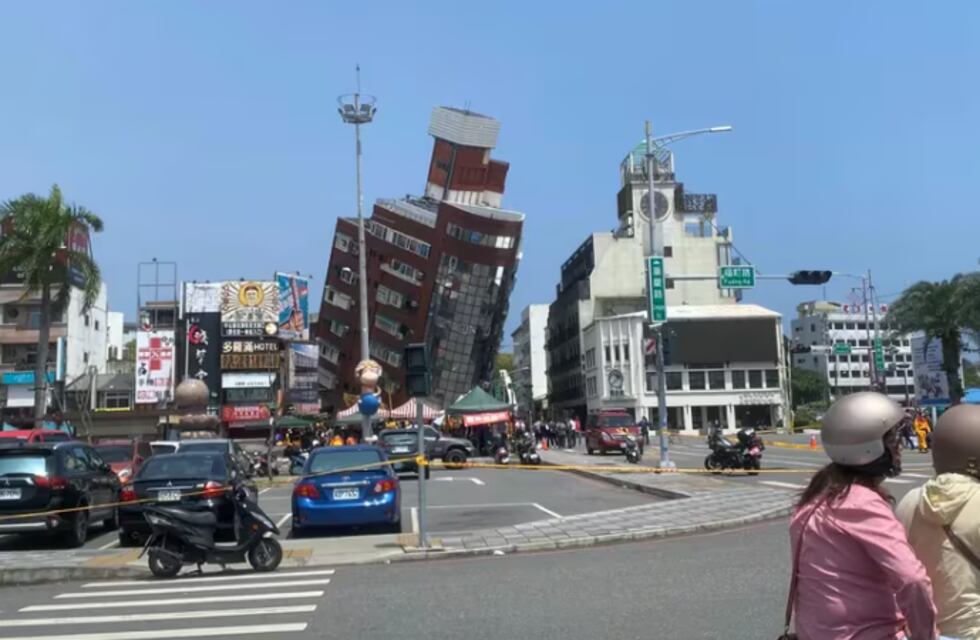 Los videos del terremoto más fuerte de los últimos 25 años en Taiwán