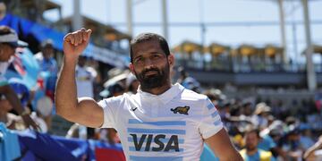 Gastón Revol, el cordobés que sigue haciendo historia con Los Pumas 7s. (Prensa UAR)