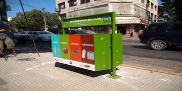 Colocarán puntos verdes para residuos secos reciclables en Eldorado.