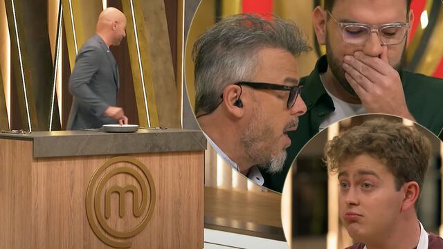 La reacción de Martitegui ante la explicación por el plato del cordobés. Foto: captura pantalla