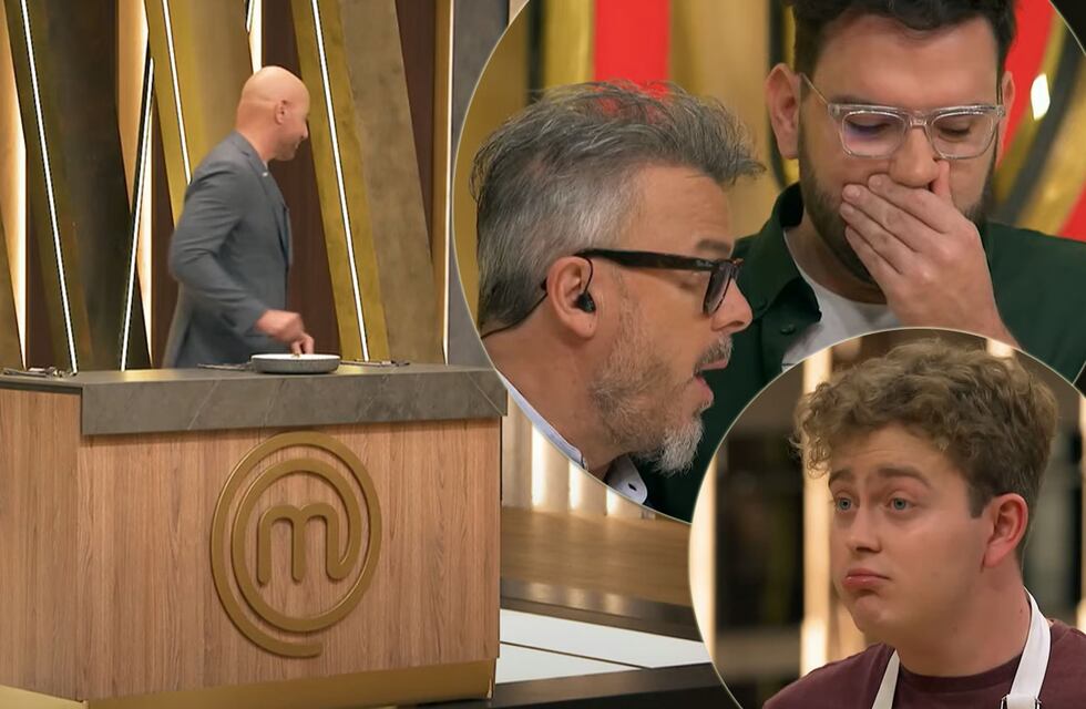 Germán Martitegui “tiró” un tenedor al escuchar un comentario de Aquiles, el cordobés de MasterChef