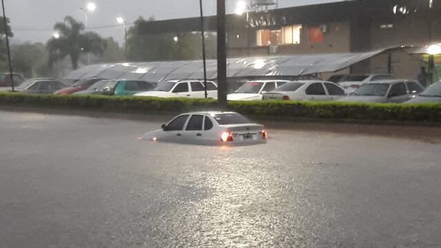 Urgente: Gualeguay bajo agua por la intensas lluvias