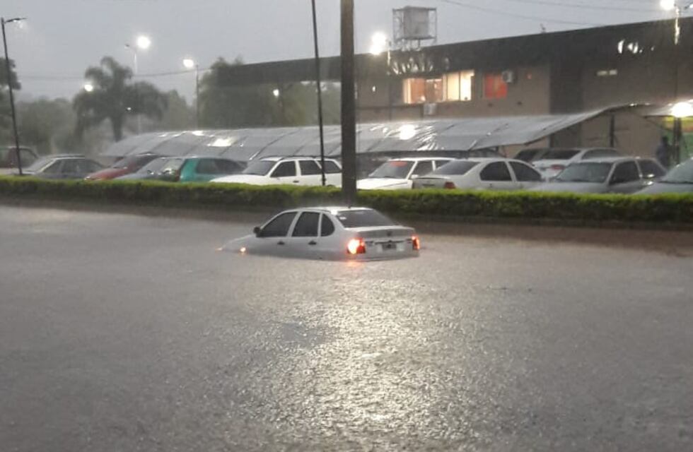 Urgente: Gualeguay bajo agua por la intensas lluvias