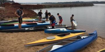 Estuvieron participando la Selección Argentina de Canotaje.