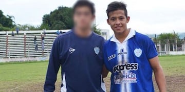 Matías Macoritto (derecho) fue detenido acusado de abuso sexual