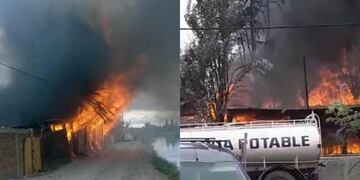 A una familia se le prendió fuego la casa mientras esperaba a su bebé recién nacida en el Hospital.