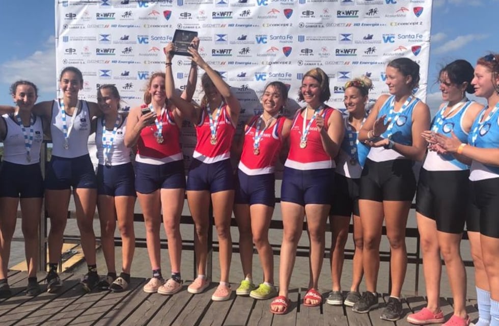 Club Mendoza de Regatas: los atletas mendocinos se destacaron en el Campeonato Argentino de Remo