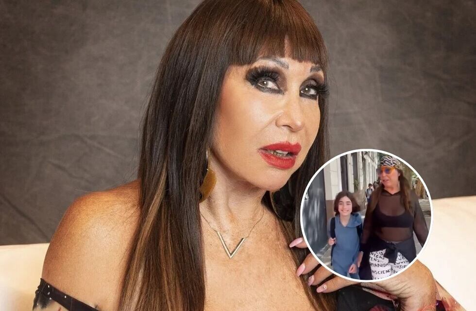 Moria Casán sorprendió a su nieto Dante a la salida de la escuela y se volvió viral: “Vino la abuela...”