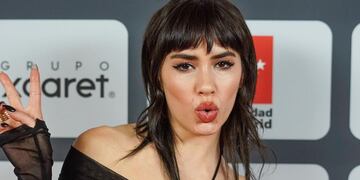 Lali fue la conductora de los Premios Platino. (Instagram @lalioficial)