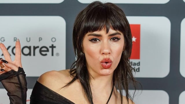 Lali fue la conductora de los Premios Platino. (Instagram @lalioficial)