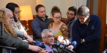 Explicaciòn del ministro de Economía y Producción Daniel Abad