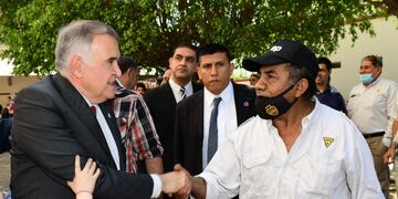 Osvaldo Jaldo participó del acto por el Día del Camino y del Trabajador Vial