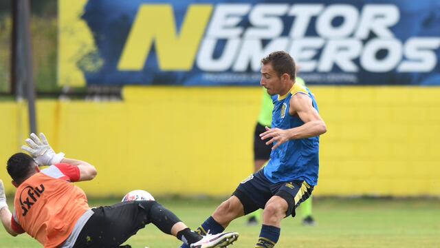El delantero sumó sus primeros minutos como titular en la preparación para el próximo campeonato.
