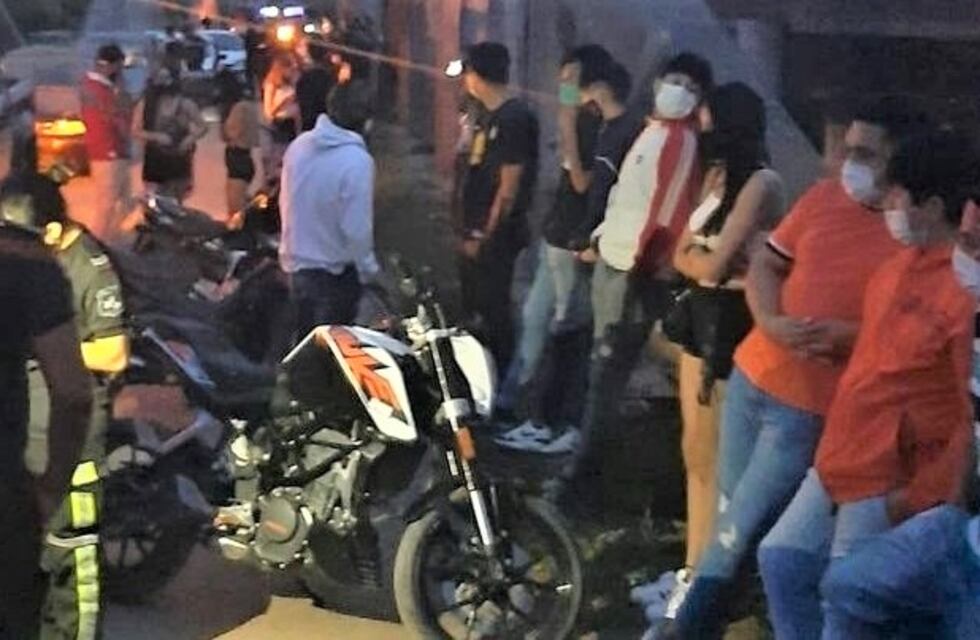 Decenas de jóvenes fueron atrapados por la Policía de Jujuy en fiestas clandestinas