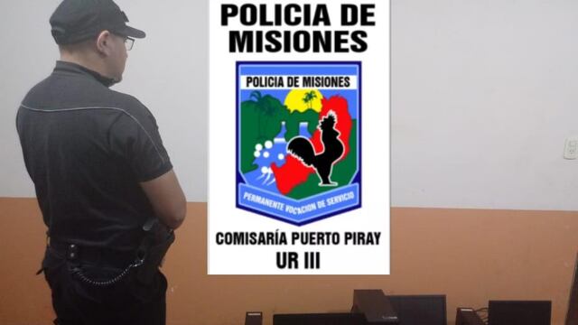 Recuperaron objetos robados de una escuela en Puerto Piray.