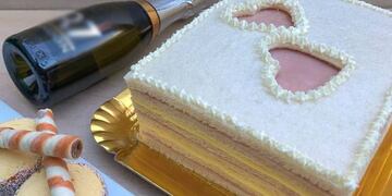 Torta de sandwiches de miga. (Foto: La100)