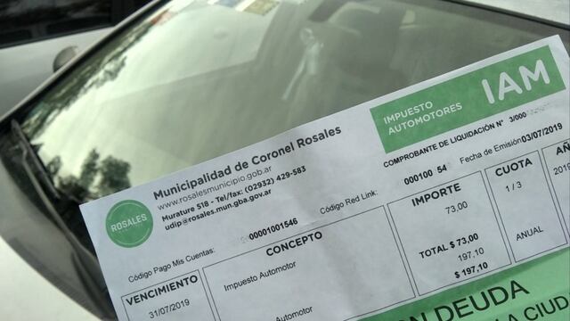 Ponen tope para el aumento de patentes de vehículos municipalizados