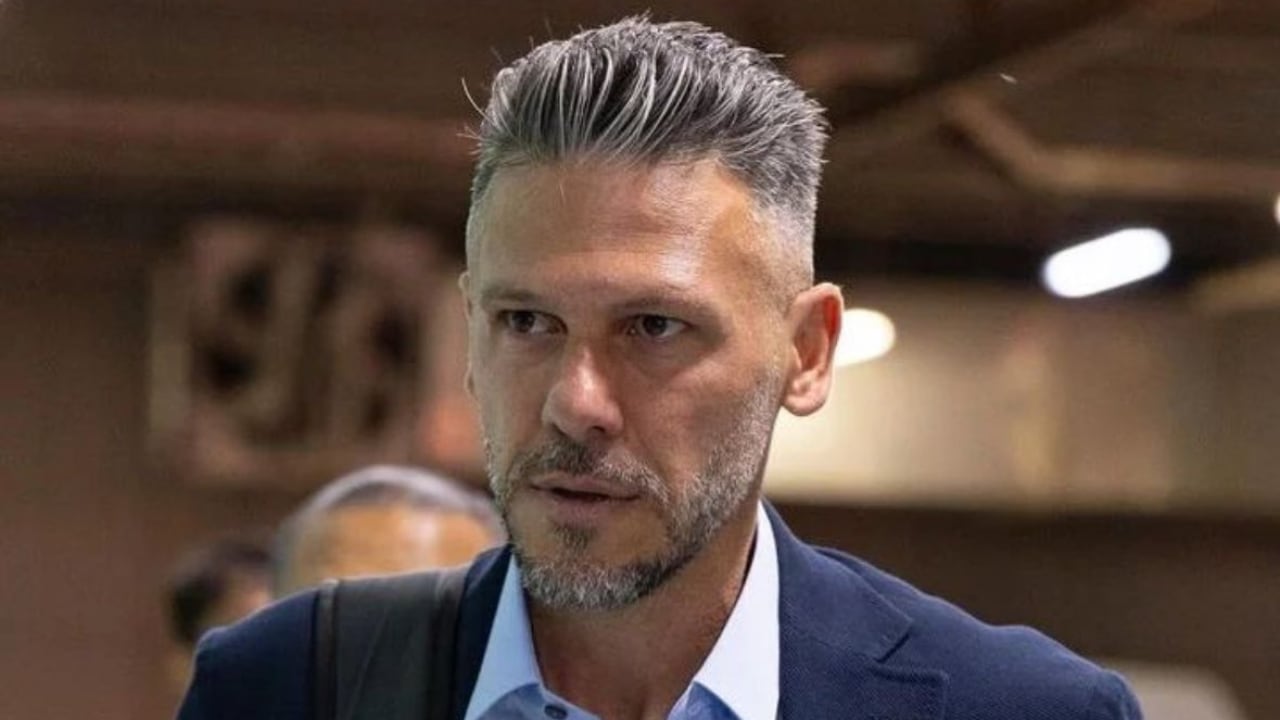 Martín Demichelis intentó convencer a Guido Herrera.