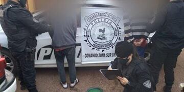 Terminaron detenidos por violentar automóviles y sustraer objetos de su interior.