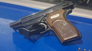 El arma con la que se realizó el ataque en Córdoba.