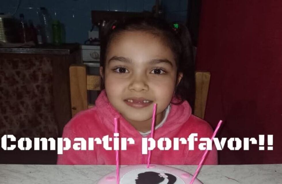 Martina es de San Luis, tiene 7 añitos y necesita ayuda