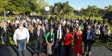 Alberto Fernández cerró la reunión del Consejo Económico y Social. (Foto: Presidencia)