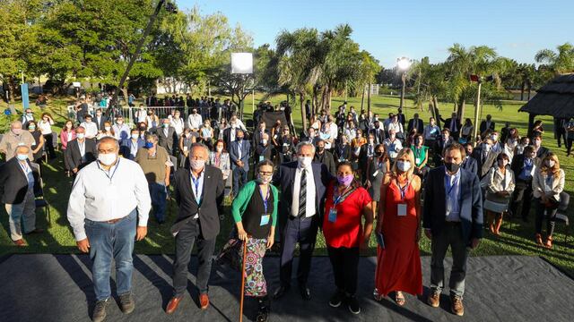 Alberto Fernández cerró la reunión del Consejo Económico y Social. (Foto: Presidencia)