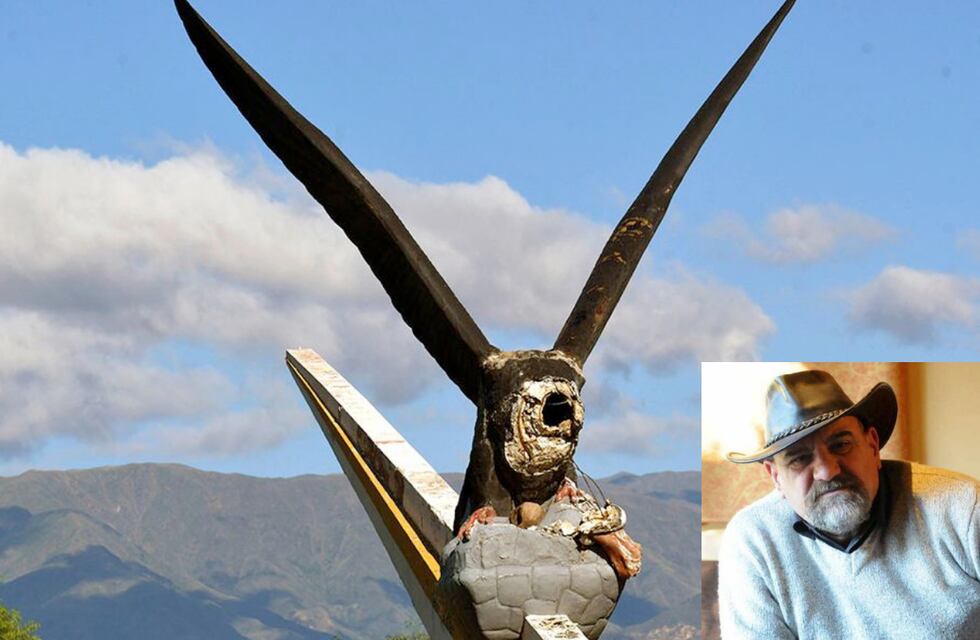 Filippo se ofreció a restaurar el Cóndor del Acceso Este sin costo: “Es una obligación como artista”