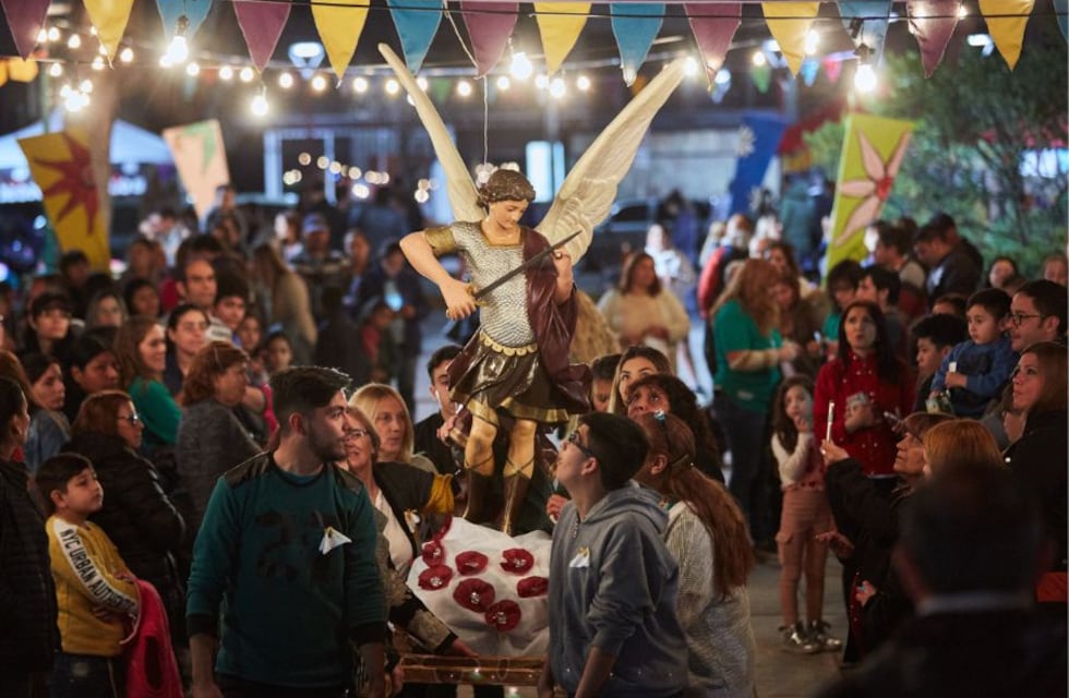 Las Heras honra a su patrono departamental San Miguel Arcángel
