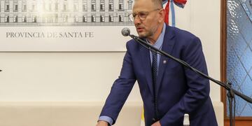 Marcos Corach juró como ministro de Gestión Pública de Santa Fe. (Gobierno de Santa Fe)