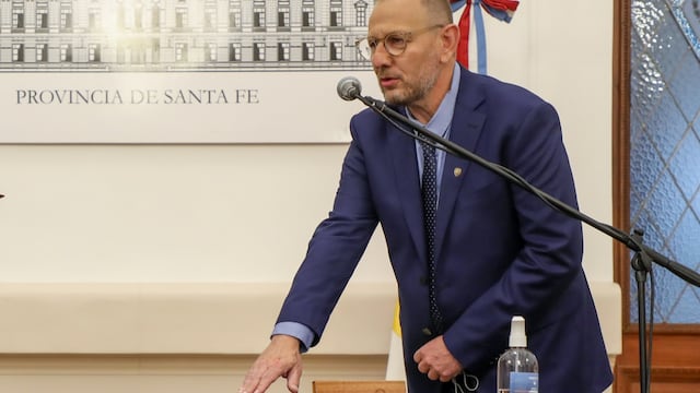 Marcos Corach juró como ministro de Gestión Pública de Santa Fe. (Gobierno de Santa Fe)