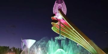 Rotonda de la Copa, en San Rafael