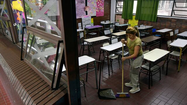 22 de octubre de 2023 Elecciones presidenciales 2023 en todo el país.
Escuela Patricias Mendocinas
Foto: Orlando Pelichotti