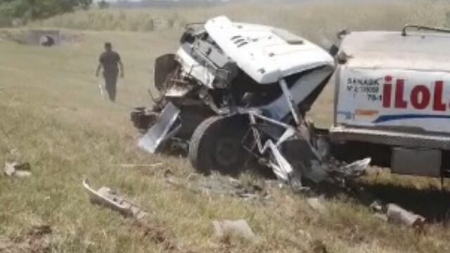 Impactante choque en la ruta 34