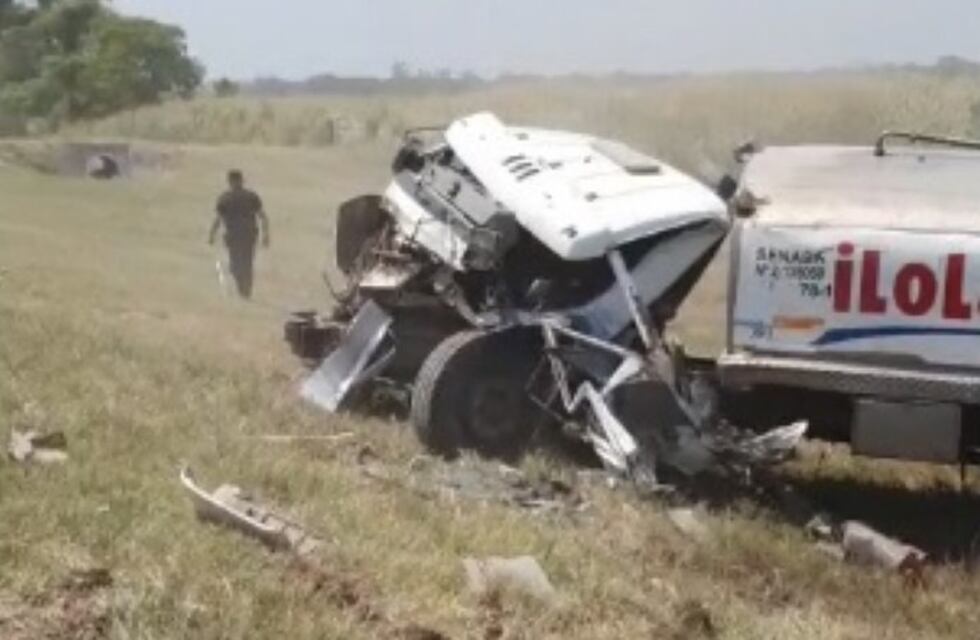 Camionero gravemente herido