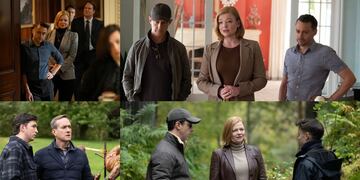 Escenas de la serie Succession.