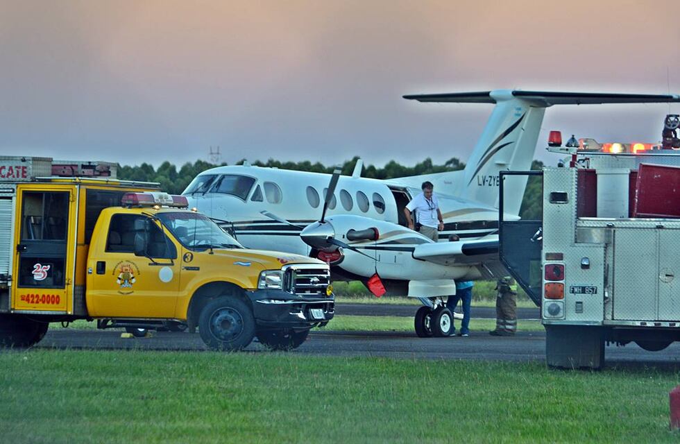Un taxi aéreo debió aterrizar de emergencia en el aeropuerto de Concordia