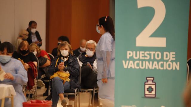 La campaña de vacunación avanza y ya hay más de 260 mil personas con la primera dósis.