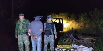 San Vicente: detienen a presunto cazador furtivo.