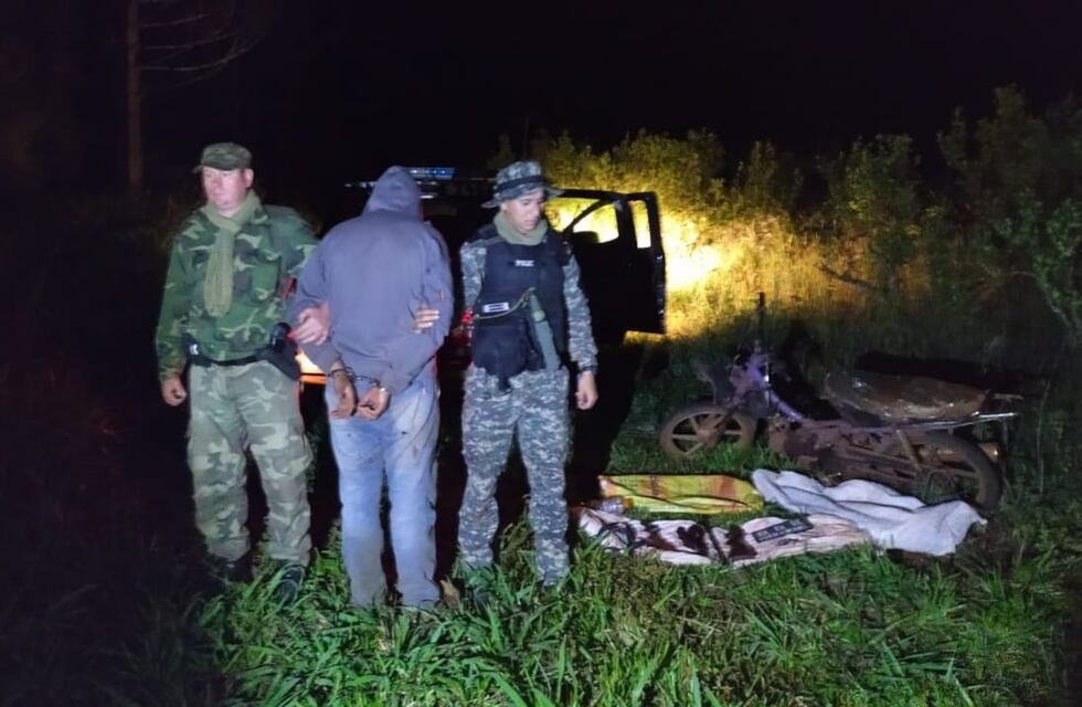 San Vicente: detienen a presunto cazador furtivo