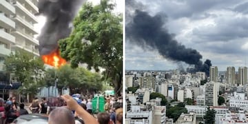Incendio en una subestación eléctrica de Edesur