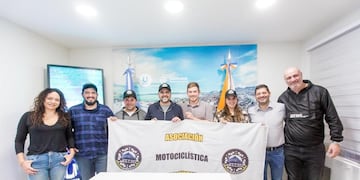 El intendente Vuoto se reunió con la Asociación Motociclista Ushuaia