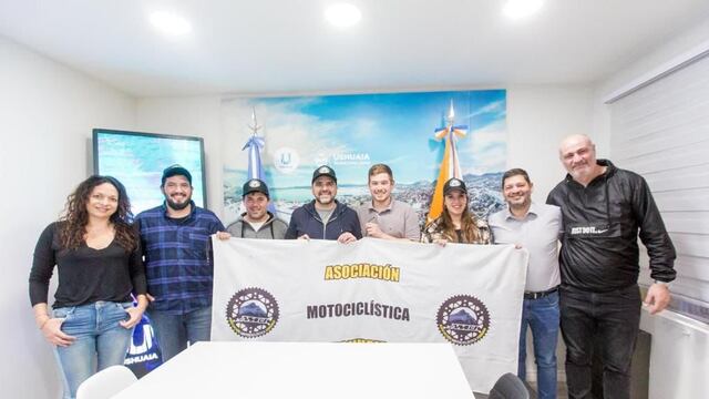 El intendente Vuoto se reunió con la Asociación Motociclista Ushuaia