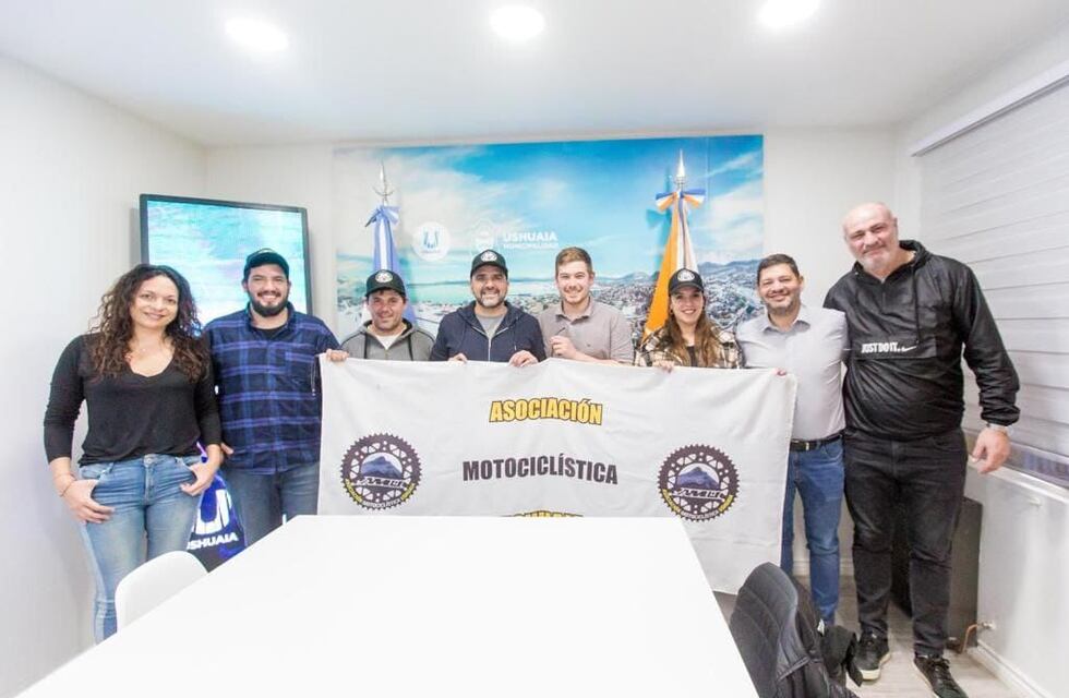 El intendente Vuoto se reunió con la Asociación Motociclista Ushuaia