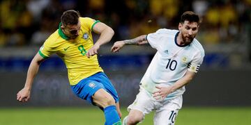 Argentina y Brasil se enfrentaron por última vez en la Copa América 2019.