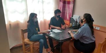 Se llevaron adelante diferentes acciones de la División Policía Comunitaria