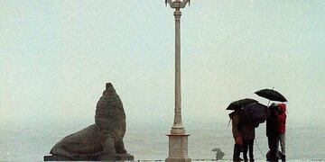Alerta amarillo: la semana termina con lluvias en Mar del Plata y la zona (Foto: La Voz / Archivo).