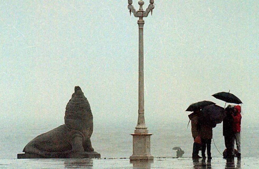 La semana termina con lluvia y descenso de la temperatura en Mar del Plata